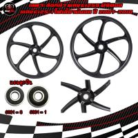 ราคา เฉพาะล้อหน้า WAVE125S ไมล์ดิจิตอล & WAVE125-I บังลม 6ก้าน ขอบ17" ล้อแม็กเวฟ125s ล้อแม็กเวฟบังลม (43316806902)