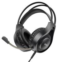 ราคา Hoco W106 Gaming Headphones หูฟังครอบหู มีไมค์ ฟังเพลงได้ คุยโทรศัพท์ได้ สำหรับเล่นเกมส์หรือเรียนออนไลน์ (24156490124)