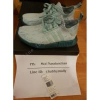 ราคา ADIDAS NMD R1 W PK size 5UK อุปกรณ์ครบกล่อง สภาพ 98% หวานด้วย glitter ในลายผ้า ใสสบายเพราะ prime knit ยืดหยุ่นกระชับ (765979890)