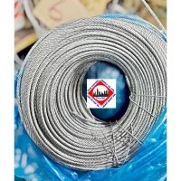 ราคา ลวดสลิงไส้เชือก 2.0 มม. 3/32" ( 200 เมตร ) (26564574309)