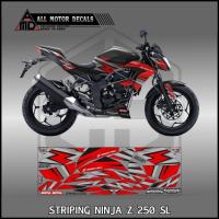 ราคา Ninja Z 250Sl Striping / Kawasaki Ninja 250 Z Sl Sticker / Ninja Z 250SL Motorcycle Decal (53851733549)