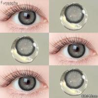 ราคา Funschy Elesis gray คอนแทคเลนส์ ขนาด 14.2mm คอนแทคเลนส์รายปี ส่งไวจากไทย (24894922773)