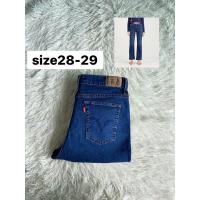 ราคา กางเกงยีนส์ลีวาย 512 Slim Boot แท้%มือสอง (29154316510)