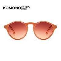 ราคา KOMONO Devon Velvet coral แว่นกันแดดทรงหยดน้ำ สีชมพู (28404971420)