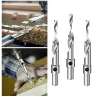 ราคา [AT]-Woodworking Countersink Drill Bit สลัดสว่านขั้นตอนพร้อมที่เปิดรูคู่ ❤❤ (42769022312)