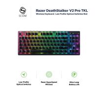 ราคา Razer DeathStalker V2 Pro Tenkeyless TKL – Wireless (EN) ประกันศูนย์ Synnex แท้ Keyboard Gaming Gamer (52751862676)
