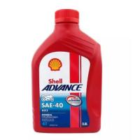 ราคา น้ำมันเครื่อง SHELL รุ่น 4T ADVANCE AX3 SAE40 ขนาด 0.8 ลิตรขนาด 1 ลัง*12 ขวด (3184156274)