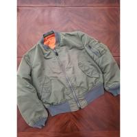 ราคา เสื้อไฟต์ MA-1 JACKET, FLYER'S MAN INTERMEDIATE, สีเขียวทอง+ซับส้ม SIZE MEDIUM MIL-1-82790 (USAF) ALPHA INDUSTRIES, INC. (25413235631)