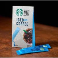 ราคา กาแฟสตาบัคแบ่งขายแยกซอง ซองละ 25 บาท Starbucks VIA Ready Sweetened Iced Coffee (24590216181)
