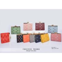 ราคา winwin กระเป๋าสตางค์ใส่เหรียญสีสวยเป็นบิดเปิดปิดอะไหล่ทองน่ารักสุดๆ (4500714487)