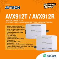 ราคา AVTECH CONVERTER KIT AVX912T / AVX912R OTHERNET OVER COAX CONVERTER EXTEND สําหรับกล้อง IP (สต๊อกเดียว) (56650275370)