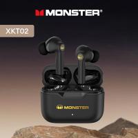 ราคา Monster XKT02 หูฟังบลูทูธไร้สาย 5.1 พร้อมไมโครโฟน ลดเสียงรบกวน คุณภาพเสียง HIFI (25515005138)