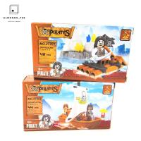 ราคา บล็อกตัวต่อ ตัวต่อบล็อคโจรสลัด ตัวต่อโจรสลัด มี2แบบให้เลือก [27201/27202] (5539816447)