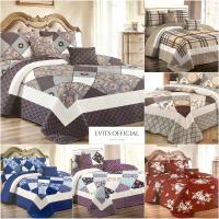 ราคา ถูกสุด ผ้าคลุมเตียงขนาด8ฟุต ผ้าคลุมเตียงวินเทจ ผ้าคลุมเตียงลายดอก (3552326084)