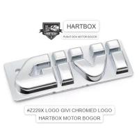 ราคา Z229X LOGO GIVI CHROMED LOGO โลโก้ givi chrome logo sidebox top box (48502397291)