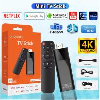 ราคา TV Stick 4K HD แอนดรอยด์ทีวีสติ๊ก 5G Wifi 8+128GB Smart Android TV Box Netflix Youtube Google กล่องทีวี For All Tvs (42658021691)