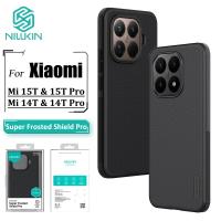 ราคา Nillkin Super Frosted Shield Pro สําหรับ Xiaomi 15T Pro 14T Pro 14T 13T Pro เคสโทรศัพท์ป้องกันลายนิ้วมือกันกระแทกปกหลัง (22559024412)