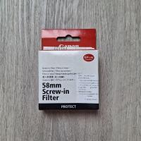 ราคา ฟิลเตอร์ Canon Filter 58 mm Protectect (8804321798)