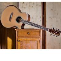 ราคา [โค้ดลด1000-] All Solid แท้ กีตาร์โปร่งไฟฟ้า Nashville รุ่น GA-701CE EQ Fishman ของแท้ (แถมฟรี กระเป๋ากีต้าร์แท้) (9514633494)