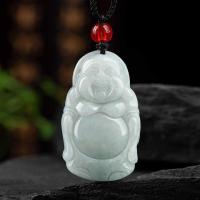 ราคา ธรรมชาติพม่าสินค้าหยกพระพุทธรูปองค์พระเมตไตรยสถานีพระพุทธรูปจี้หยกเมล็ดน้ำแข็งจี้หยกสำหรับผู้หญิง (27760521101)