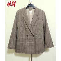 ราคา H&M เสื้อสูทผู้หญิง สีน้ำตาล อก 43 นิ้ว มือสอง (40573503580)