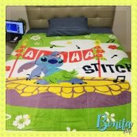 ราคา ผ้าห่ม สติช ผ้าฟลีซ(Fleece Blanket) NETTO Stitch นุ่มนิ่ม ลิขสิทธิ์แท้ (1538549165)