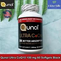 ราคา โคคิวเทน Ultra CoQ10, 100 mg 60 Softgels - Qunol 3x Better Absorption Q10 (7011639265)