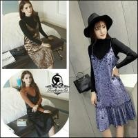 ราคา เอี๊ยมกำมะหยี่สายเดี่ยว มาแรง (96823513)