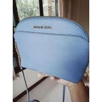 ราคา กระเป๋าสะพายข้างหนังแท้ % แบรนด์เนมแท้ MK Michael Kors ไซส์ 8 นิ้ว สูง 7 นิ้ว สภาพใหม่มากๆ อะไหล่ทอง ไม่ลอก ตีแบรนด์ (17027271742)