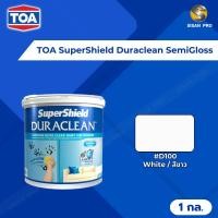 ราคา TOA SuperShield Duraclean SemiGloss ทีโอเอ ซุปเปอร์ชิลด์ ดูราคลีน สีน้ำอะคริลิก # D100 ชนิดกึ่งเงา ขนาด 1 กล. (23018632136)