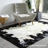 ราคา หนังวัว ที่กําหนดเองธรรมชาติที่ทันสมัยเย็บพรมหนังผู้ผลิตมือเย็บผ้าห่มห้องนั่งเล่นตาข่ายศึกษาขายส่งพรม เจดีเอ็ม6 (51351355167)