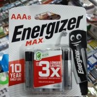ราคา (แพคสีขาว) ถ่าน AAA Energizer Max Alkaline (E92) ของใหม่ ของแท้บริษัท (12627118391)