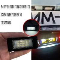ราคา สําหรับ BMW E39 E60 ไฟป้ายทะเบียน 6000k สีขาวไม่มีข้อผิดพลาดไฟป้ายทะเบียน Led สําหรับ BMW E90 E91 E92 E61 E70 E71 (42351024252)