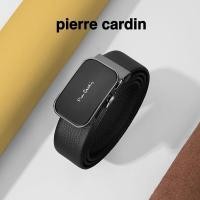 ราคา PIERRE CARDIN เข็มขัดผู้ชาย ปิแอร์ คาร์ดิน ของแท้ที่มีพื้นผิวหยาบและสายรัดด้านนอกสไตล์เรียบง่าย (41023553589)
