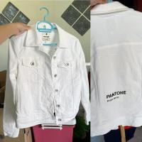 ราคา cc double o แจ็คเก็ตยีนส์ขาว (11291569931)