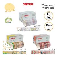 ราคา [ PACK ] Joyko Patterned Insulation / เทป Washi 15mm x 3m (42926801576)
