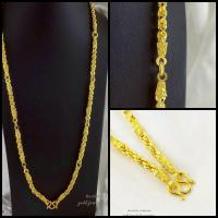 ราคา สร้อยทองไมครอน นน.3บาทคล้องพระ9องค์ (44162755643)