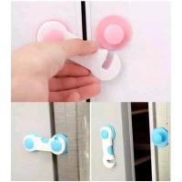 ราคา SJA ลิ้นชักนิรภัยประตูตู้ / ล็อคนิรภัยสําหรับเสื้อผ้า กางเกงขายาว แร็ค กระเป๋าใส่รองเท้าอเนกประสงค์ (49702841017)