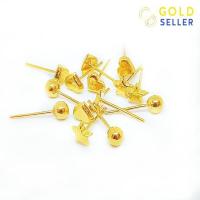 ราคา Goldseller ต่างหูทอง คละลาย น้ำหนัก 0.3 กรัม ทองคำแท้ 96.5% (3618424479)