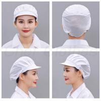 ราคา หมวกตาข่ายคลุมผมทำอาหารยืดได้ มีปีกหน้า 7สี ขนาดฟรีไซร์ (23066646078)