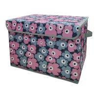 ราคา งานจริงดีมาก ✨ กล่องเอนกประสงค์ ไซส์ใหญ่พิเศษ (XL)*** พับเก็บได้ มีฝาปิดพร้อมหูหิ้ว ขนาด 45×30×30 cm. (29527563230)