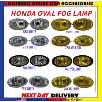 ราคา Foglamp เหมาะสําหรับ HONDA CIVIC ACCORD JAZZ CITY CRV OEM OVAL FOG LAMP SPOTLIGHT FOGSLAMP (25613748402)