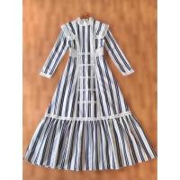 ราคา เดรสbestpickสีขาวน้ำเงินลายทาง (26637486964)