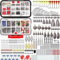 ราคา ชุดอุปกรณ์ตกปลา TRUSCEND 408 ชิ้น อุปกรณ์ครบชุด กล่องจัดเก็บ + ตะกั่วเบ็ด + สายล่อ เหมาะกับมือใหม่ สินค้าคุณภาพทนทาน (มีลูกปัด/แหวนต่อ/ตัวล็อค/สายนำหน้า) 408 Pcs Widely Used Fishing Tackle Accessories