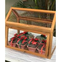 ราคา ตู้ไม้สักขนาดปกติ ตู้ขนมทรงบ้านมีชั้นกระจก #ตู้กระจก #ตู้บ้าน #ตู้ขนม #ตู้โชว์ขนม #ตู้โชว์แคสตัส#ตู้เบอร์เกอร์รี่ขนมปัง (11123759966)