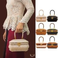 ราคา กระเป๋าย่านลิเภาแปดเหลี่ยมหูย่านลิเภาตัวล็อคทอง (14900806220)