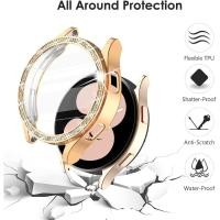 ราคา [3 Pack] Case for Galaxy Watch 5 Pro 45mm, Bling Frame Protective Case Compatible for Samsung Galaxy Watch 5 (Rose Gold/Pink/Black)-45mm (44602366420)