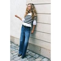 ราคา H&M(เอชแอนด์เอ็ม) กางเกงยีนส์ Wide High Women Wide High Jeans 0871889_9 (43212340406)