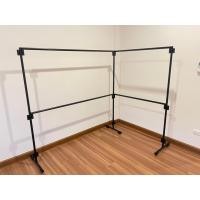 ราคา ราวตากผ้าโครงเหล็กแบบ2ระดับ สูง150cm.xยาว 3 เมตร.ท่อใหญ่1"(ขนาดตัวเลือก สูงxยาว) (13456071355)