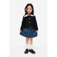 ราคา H&M(เอชแอนด์เอ็ม) กระโปรงผ้าเดนิมจับจีบ เด็กผู้หญิง 1169695_4 (28875851631)